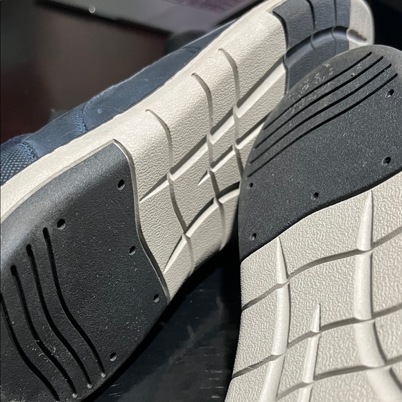 French Connection Dark Blue Leather Oxfords - Picture 15 of 17